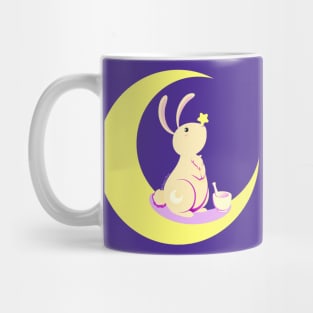 Kawaii fantasy animals - Moon Rabbit Mug